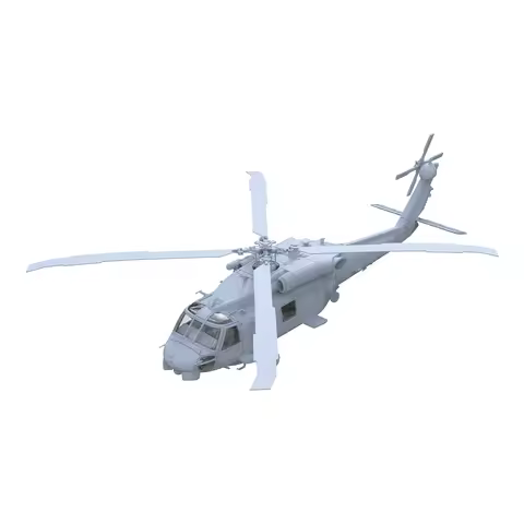 Yao's Studio LYR246 1/72 1/100 1/144 1/350 1/700 Military Model Kit USN SH-60B Seahawk Helicopter