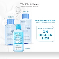 Wardah Acnederm Acne Care Micellar Water - Efektif - 50% Tanda Jerawat Berkurang