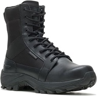 Mens Fuse Mid Zip 8 Inch Waterproof Work Safety Shoes Casual - Black - Size 10.5 EW, Black, 10.5 Wid