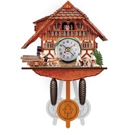 Cuckoo Wall Clock Cuckoo Alarm Clock Nordic Retro Clock Wooden Living Room Clock Home