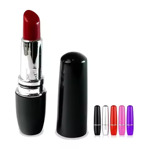 Waterproof Mini Vibrator Lipstick Shape Quiet Working Clitoris Stimulator G Spot Massage Portable Ad