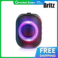 ลำโพงบลูทูธ TWS Britz BZ-UX22 พร้อมไฟ RGB สำหรับปาร์ตี้กันน้ำระดับ IPX7