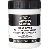 🇬🇧 WINSOR & NEWTON Artists' Acrylic Clear Gesso - 225ML