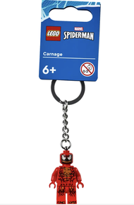 Lego Keyring Spider-man Miles Morales Carnage Spider-Ham Ghost-Spider พวงกุญแจ เลโก้ สไปเดอร์แมน ของแท้