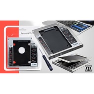 THIN CADDY HDD (SLIM) 9.5MM SATA DVD SLOT TO HDD SLOT CADDY SSD/
