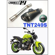 Project79 Exhaust Benelli TNT249S 2020 Piping Slip on Muffler Stainless Steel Project79 QPM02CB TNT 