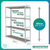 Original MYSTAR Boltless Rack for Bomb Shelter and Storeroom (Fibreboard) |180cm Height | Singapore 