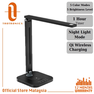 [NEW LAUNCH] TaoTronics DL038 12W Dimmable Desk Lamp Smartphone QI Wireless Charging Base Table Lamp