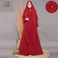 M41-3 Gamis Syari NMR BY NAMIRA PREMIUM