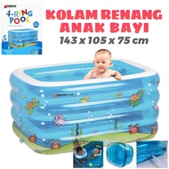 JUMBO CHILDREN'S SWIMMING POOL INTIME BABY SWIMMING POOL/ CHILDREN'S BALL POOL BABY SPA JUMBO BABY S