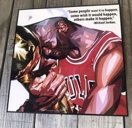 Michael Jordan 米高佐敦- Keetatat Sitthiket Famous Popart - 泰國 - 掛畫 - 現貨📦 Christmas🎄Perfect Gift 送禮之選 ⭐️