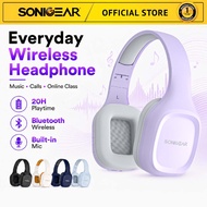 SonicGear Airphone 5 Bluetooth Wireless Headphone with Mic | Strong Bass | Music Call Online Class G