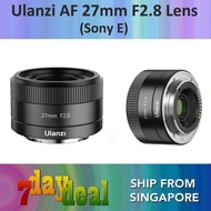 CL02 AF 27mm F2.8 APSC Lens For EMount F169HT99 PYG3