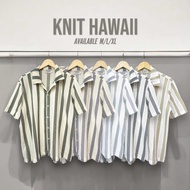 Knit Hawaii เสื้อเชิ้ตตาข่ายฮาวาย สไตล์เก๋ๆ สวมใส่สบาย เนื้อผ้าดี