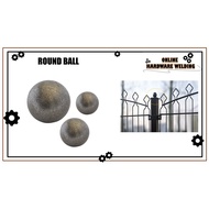 Round Ball Steel Metal/Welding Ball/Besi Hollow/Besi Bola