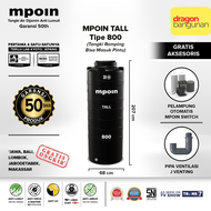 Tangki Air Mpoin Tall 800 Hitam - Toren Air Mpoin Tall 800 Liter
