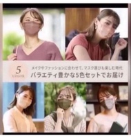 日本Iris Healthcare口罩小顏Be-fit粉紅豆沙色5色各1