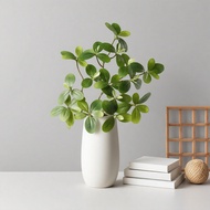 Realistic Artificial Schefflera Leaf Branches 7-Star Leaves Fake Plants for Home Decoratio