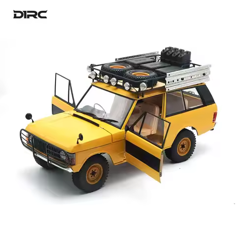 D1RC 313 Wheelbase New Second-generation 1/10 Climbing Remote Control Model Car Simulation Metal Cha