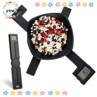 YEWW Folding Digital Kitchen Scale, Small Highly Accurate Food Scale, Portable Weighing LED Display 
