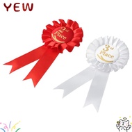 YYE Ribbon Award Set, Blue,Red,White Recognition Ribbons Rosette Ribbon, Award Ribbons Honorable Rib