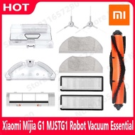 Xiaomi Mijia G1 MJSTG1 Mi Robot Vacuum Mop Essential Vacuum Cleaner Accessories of Main Rolling Brush Side Brush HEPA Filter Mop Cloth Kits Water Tank Dust Box Parts