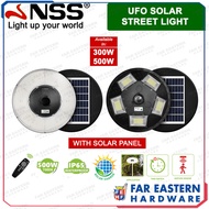 NSS UFO Solar Street LED Light w/ Solar Panel 300W | 500W