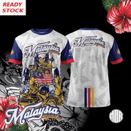 2025 New 68th T-Shirt Sublimation Malaysia Merdeka T Shirt Merdeka Baju Merdeka Family Tee Merdeka M