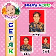 PRINT PHAS PHOTO UK. 2X3 3X4 4X6 WATERPROOF SILKY DOFF MATERIAL