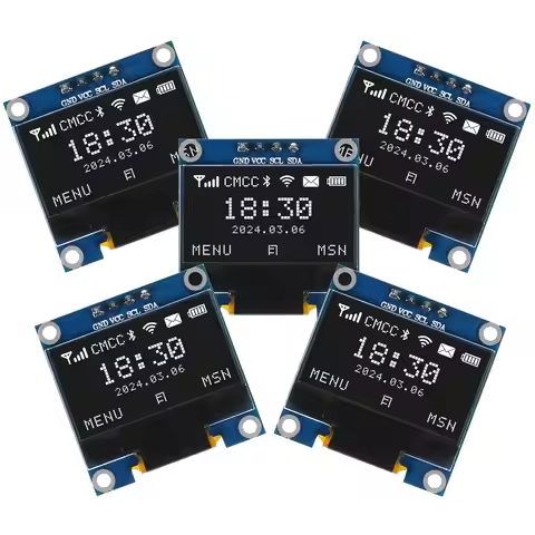 Original 0.96 inch oled IIC Serial White OLED Display Module 128X64 I2C SSD1306 12864 LCD Screen Boa