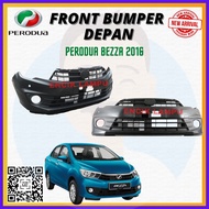 PERODUA BEZZA 2016 FRONT BUMPER DEPAN PLASTIC PP MATERIAL PLASTIK 100% NEW BARU HIGH QUALITY