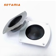 SOTAMIA 2Pcs 106*96mm Tweeter 8 Ohm 10W External Magnetic Home Smart Bluetooth Music Speaker Desktop