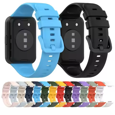 Silicone Strap For HUAWEI watch Fit2 Watch Band Soft smartwatch Sport Bracelet Wristband For HUAWEI 