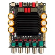 ZK-SUB600 ของแท้ บลูทูธ 5.3 บอร์ดขยายเสียง 300W+300W แอมป์จิ๋ว TPA3255 รองรับซับวูฟเฟอร์ ปรีไมค์ แอม