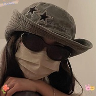 CACTU Grunge Cowgirl Hat, Cute Lightweight Grunge Cowboy Hat, Fashion Comfortable Soft Breathable Ha
