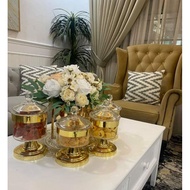 READYSTOCK BALANG KUIH RAYA / GOLD ACRYLIC JAR / EXCLUSIVE BALANG KUIH RAYA