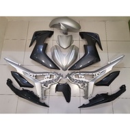 HONGLEONG YAMAHA Y16ZR Y16 COVER SET COMPLETE STICKER (BAX) Matt Silver