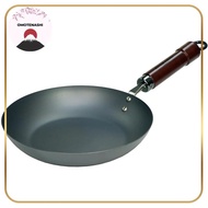 River Light Extreme Iron Frying Pan 18cm Nitrided Iron Nitrided Processing IH Compatible Rust Resistant Chinese Wok K1218