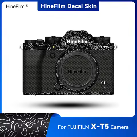 Hinefilm Skin for Fuji XT 5 Camera Stickers Decal Skin Wrap Cover for Fujifilm X-T5 Camera Sticker X