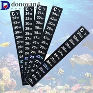 DONOVAN Thermometer Enlarge Font Clearly Display Tools for Aquarium Fridge Convenient Use Temperature Measurement Stickers