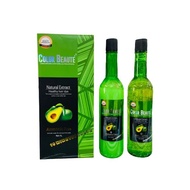 COLOR BEAUTÉ Hair Gel Dye Natural Extract Hair Color Dye for Both Men, Women Black Hair Dye (1000 ML