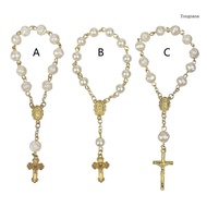 【CH*】 Acrylic Finger Rosaries Party Favor Baptism Rosary Finger Baptism Rosaries