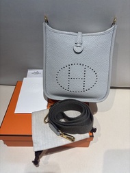 Hermes mini Evelyne 聖杯藍