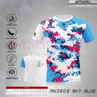 FELET Shirt RN3609 Pixelate Design (Sky Blue) Baju Felet