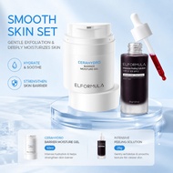 ELFORMULA 2IN1 AHA BHA PHA Peeling Serum Solution +CeraHydro Barrier Moisturizer Repair Sooth Skin S