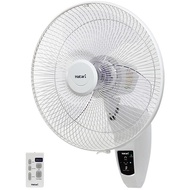 HATARI พัดลมติดผนัง รุ่น HT-W16R1  มีรีโมท  สีขาว