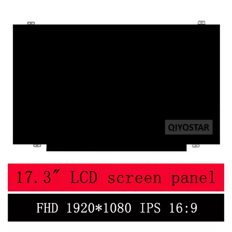 17.3" LED LCD Screen For LP173WF4-SPF6 F2 F7 LP173WF4(SP)(F5) P/N 5D10M56006 1920x1080 FHD Display P