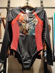 💮便宜代購💮 Roxy防磨衣/長袖泳衣/水母衣 黑紅 最後一件XS 專櫃正品