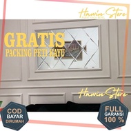 35.5 x 25 percent 3:2 bevel 1 cm FREE PACKING WOODEN CRATE Custom Diamond Mirror