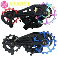 BARRY1 Bike Rear Derailleur Aluminum 16T 17T Jockey Wheel Guide Cycle Jockey Wheel Rear Guide Wheel 